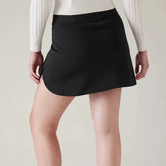 ATHLETA black FAIRWAY HIGH RISE GOLF 16 SKORT plus size 2X - Picture 3 of 3